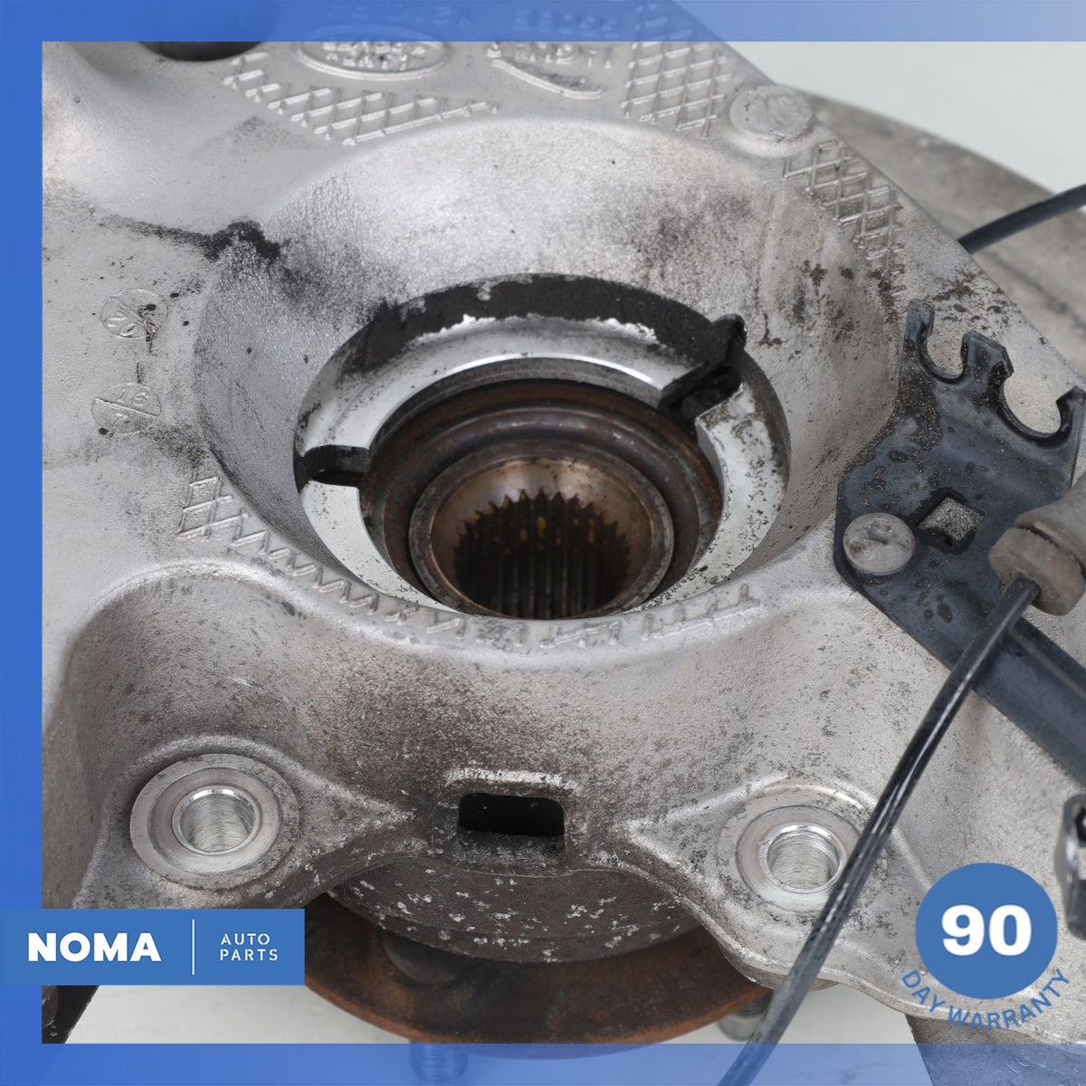 16-20 Jaguar X760 XE XF Rear Right Side Spindle Knuckle Hub w/ Shield OEM - photo 13