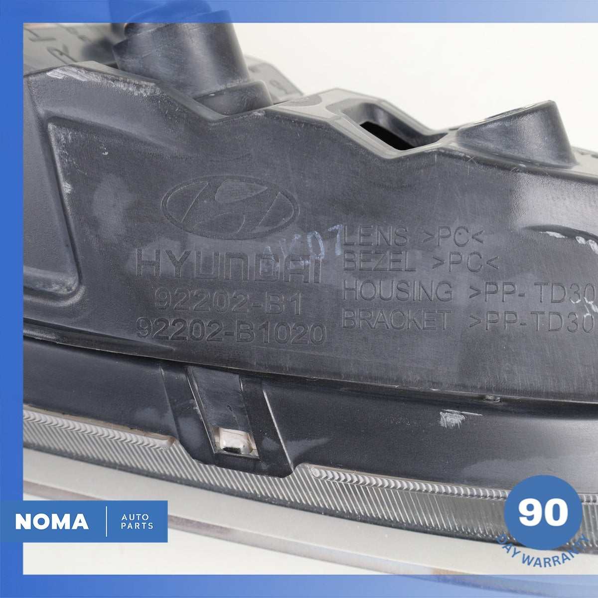 15-17 Hyundai DH Genesis Front Right Passenger Side Fog Light LED 92202B1010 OEM - photo 14