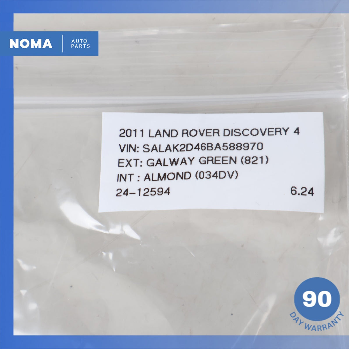 05-16 Land Rover L319 LR4 Rear A/C Air Conditioning Actuator Set w/ Harness OEM - photo 17