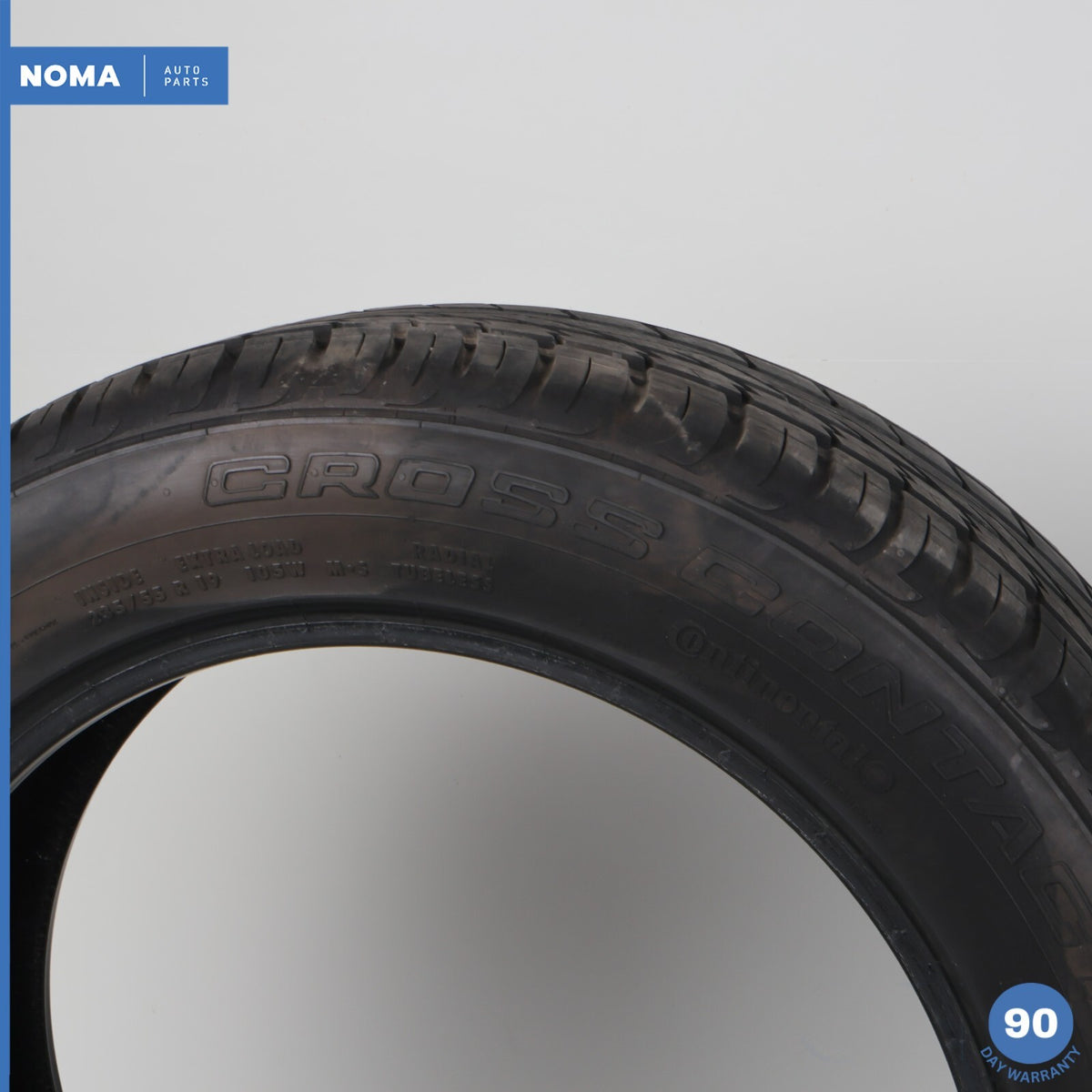Continental CrossContact 235/55R19 105W - 7/32" Tire Set of 2 - photo 20