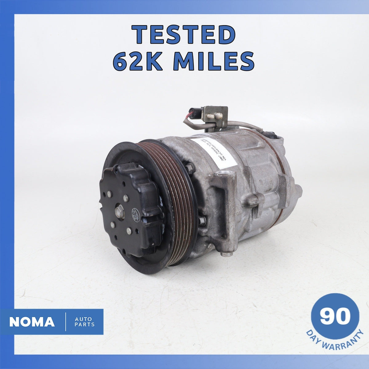 04-09 Jaguar X350 XJ8 VDP A/C AC Air Conditioning Compressor Clutch OEM 62k - photo 1