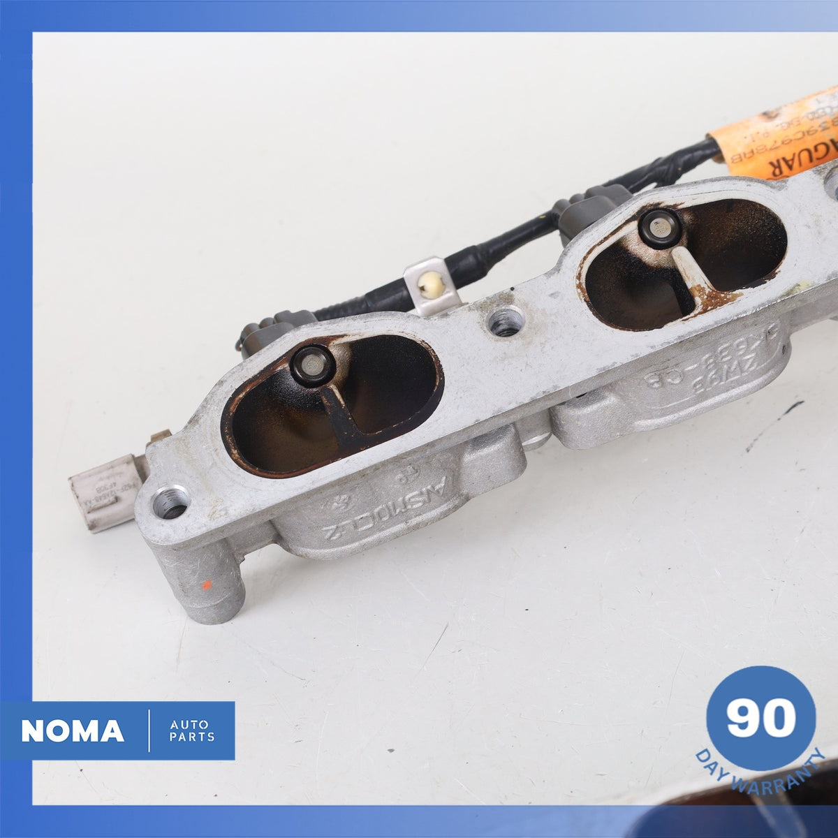 03-06 Jaguar X100 XKR S/C Induction Manifold Adaptor Set w/ Fuel Rail OEM 62k - photo 18