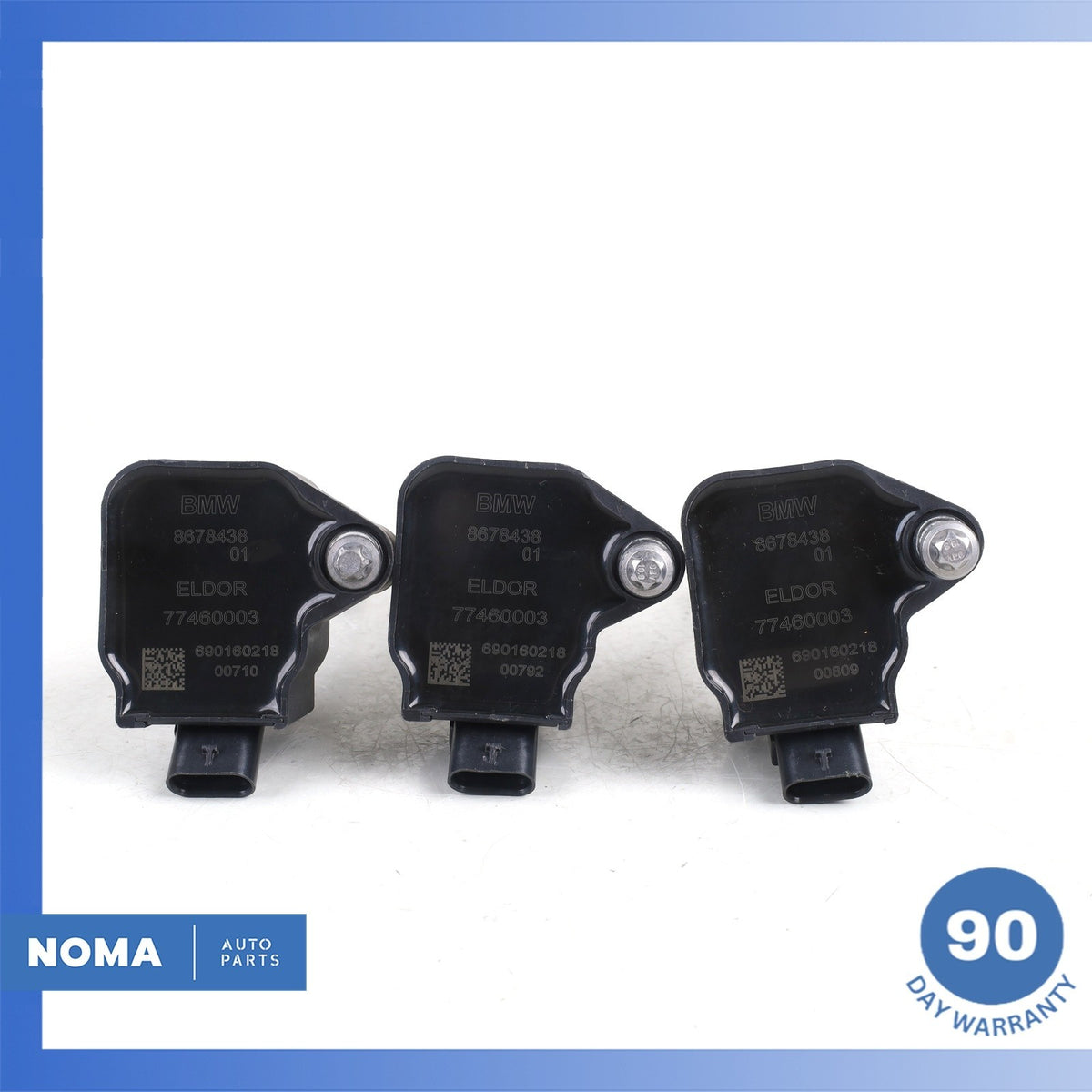 BMW G12 740i 3.0L B58 Ignition Coil Coils Set of 3 12138678438 OEM 76k - photo 9