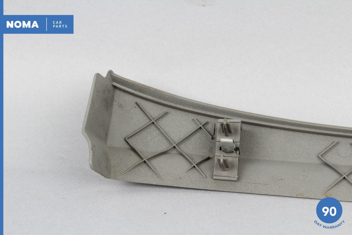 04-10 BMW 530i 550i E60 Front Right Passenger Side Seat Cover Trim Gray OEM - photo 6