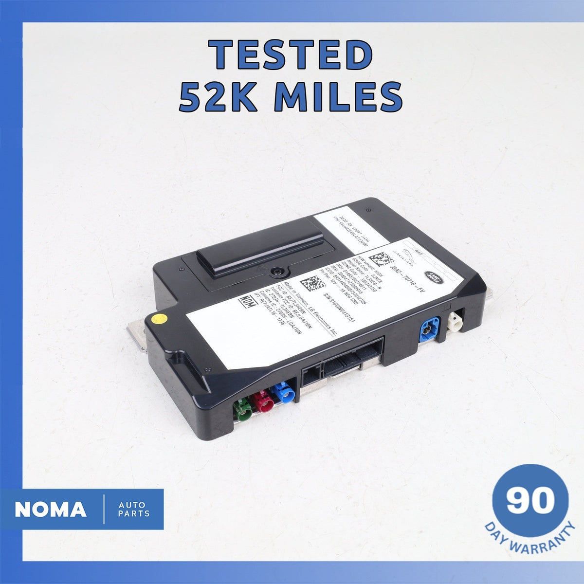 18-23 LR Range Rover Sport L494 XE Telematics Communication Module OEM 52k - photo 1