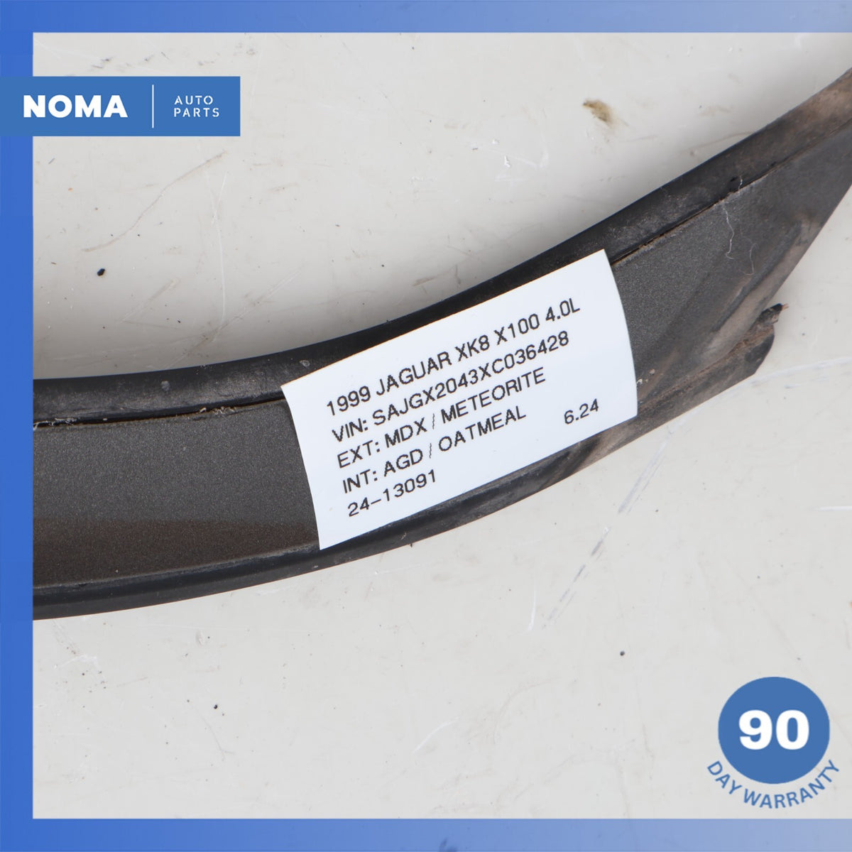 97-04 Jaguar X100 XK8 Front Exterior Windshield Weather Seal Strip Molding OEM - photo 17