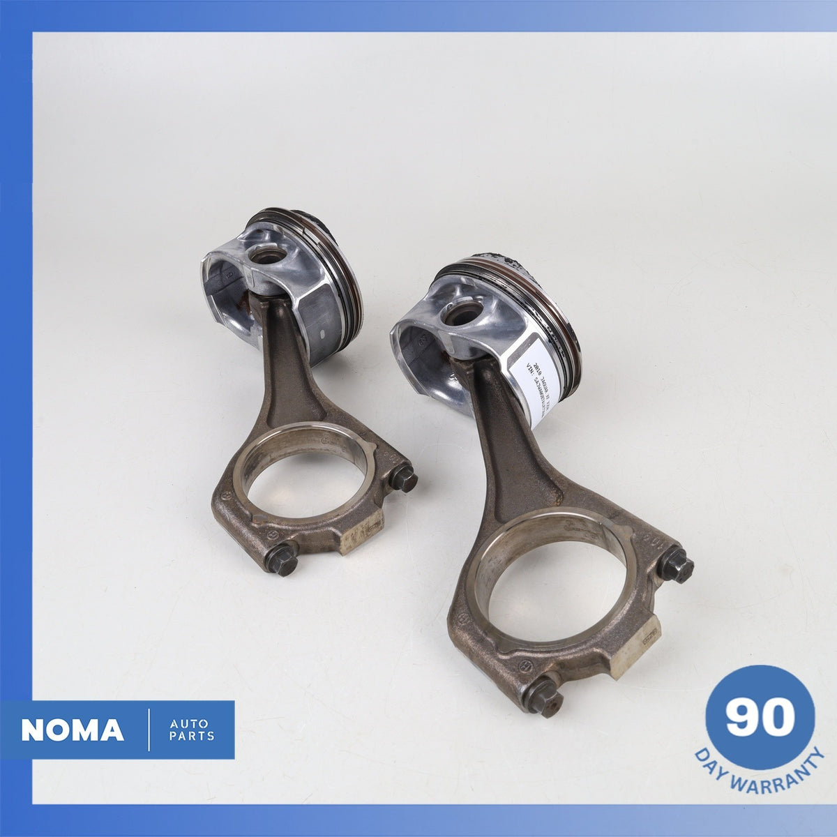 10-15 Jaguar X250 XF XJ 5.0L N/A AJ133 V8 Engine Piston Connecting Rod Set OEM - photo 2