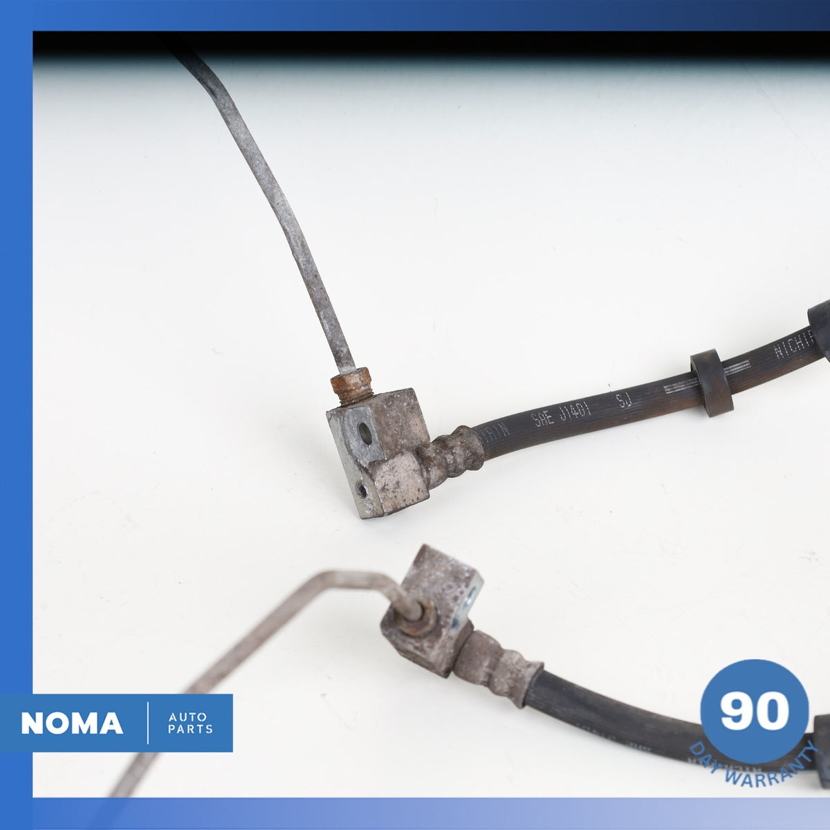13-22 Range Rover Sport L494 L405 Rear Left & Right Brake Hydraulic Hose Set OEM - photo 4