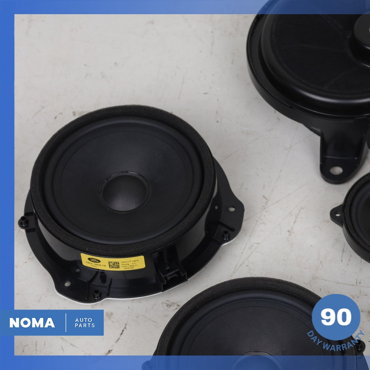 16-23 Range Rover Evoque L551 F-Pace Evoque Meridian Premium Speaker Set OEM 80k - photo 8