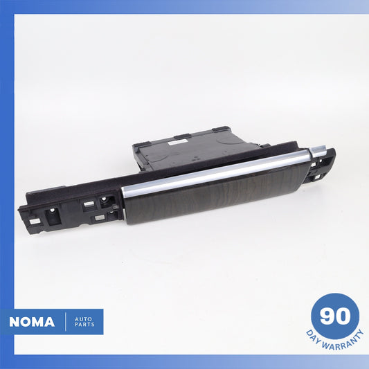 BMW F02 750i Dashboard Right Storage Compartment Tray Molding Wood OEM - photo 1