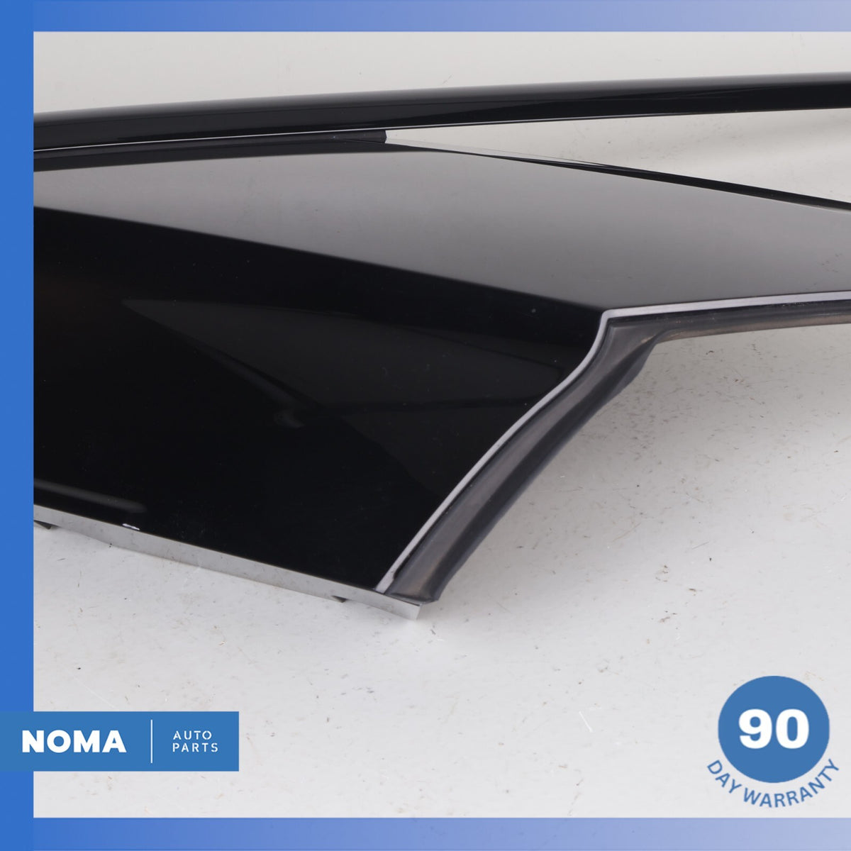 12-13 LR Range Rover Evoque L538 Rear Left Driver Exterior D-Pillar Molding OEM - photo 3