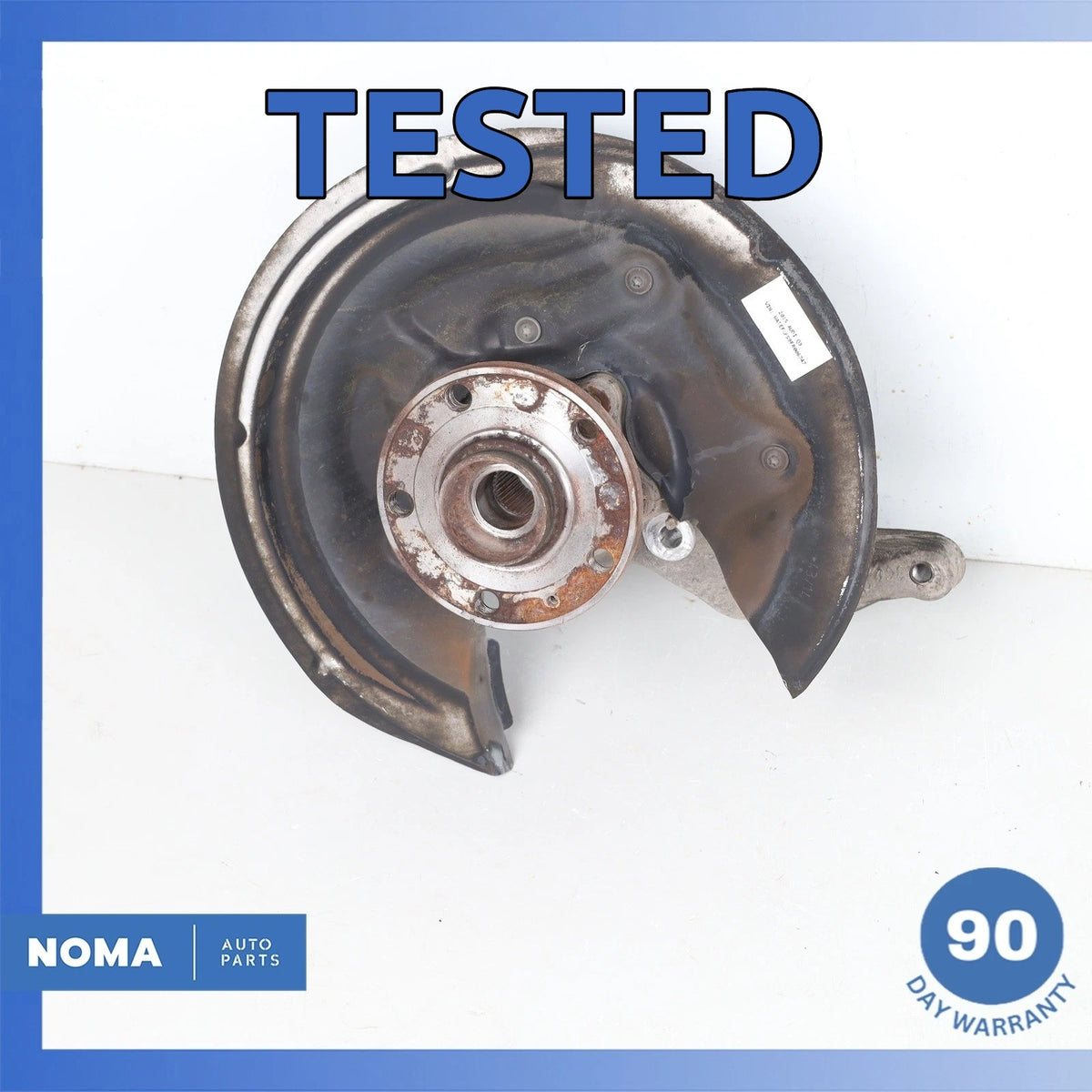 07-18 Audi 8UB 8UG 8J3 8J9 Q3 TT Rear Left Driver Side Spindle Knuckle Hub OEM - photo 1