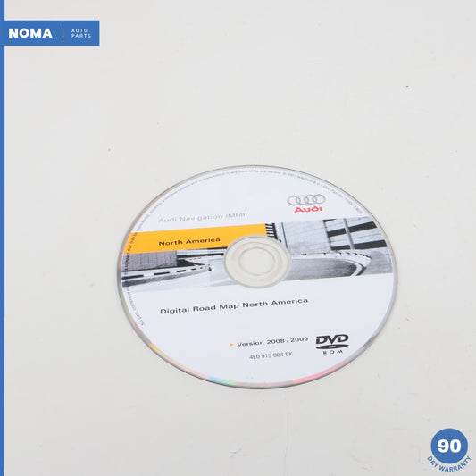 08-09 Audi A4 B8 Navigation System Disc DVD N/A USA Canada 4E0919884BK OEM - photo 1