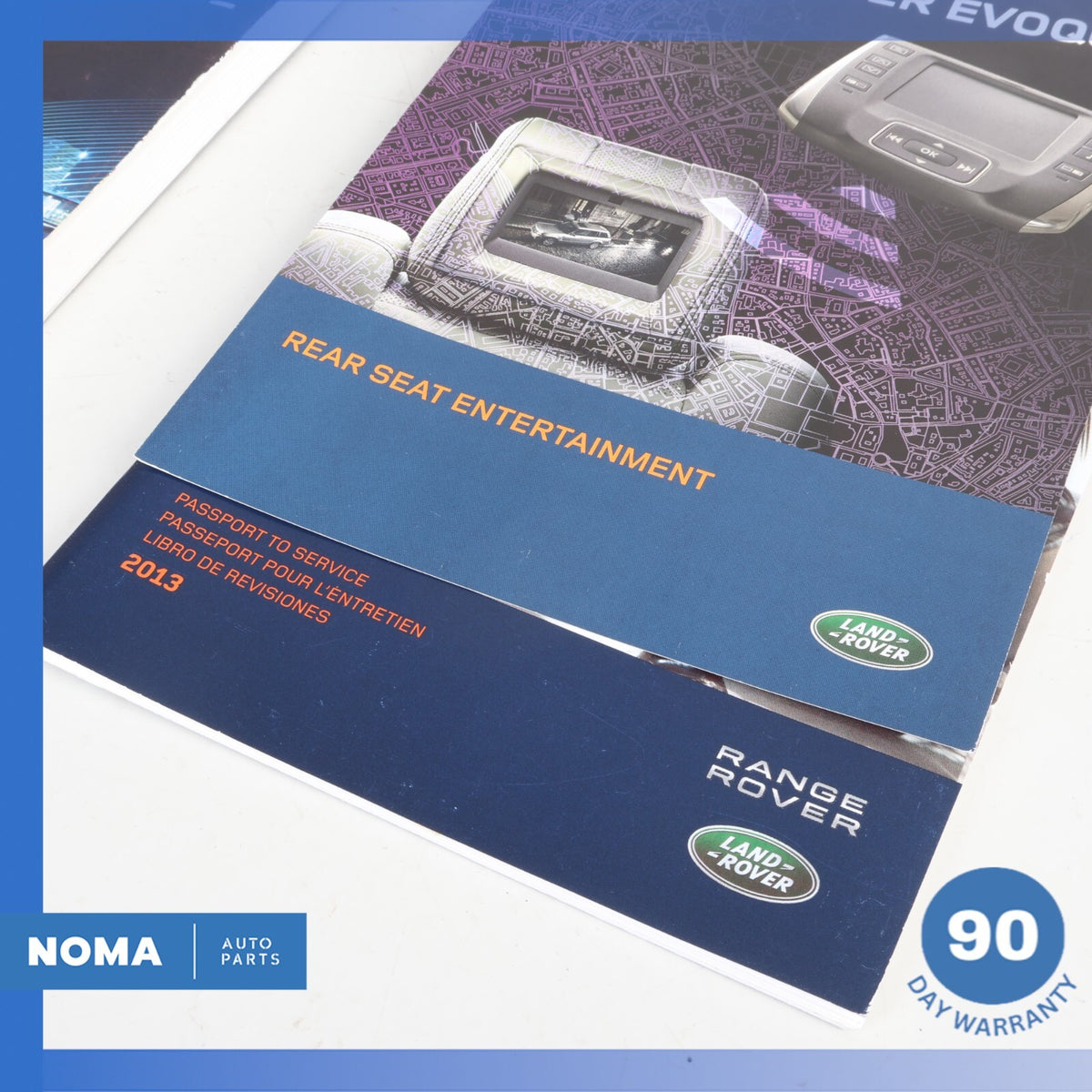 2013 LR Range Rover Evoque L538 Owner's Operator's Manual Book Assembly OEM - photo 5