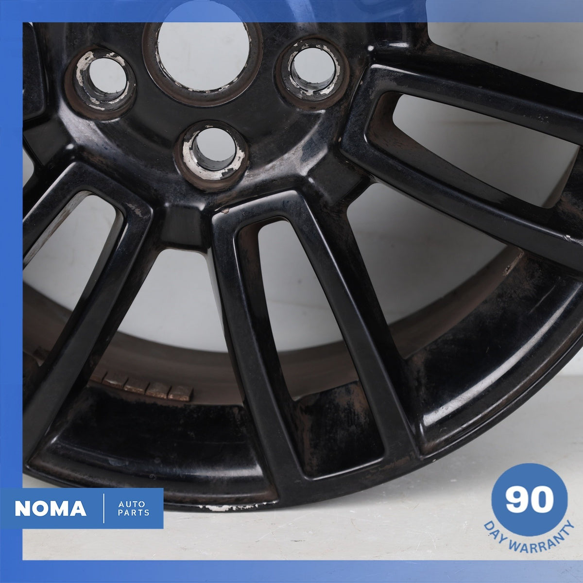03-12 Land Rover Range Rover L322 HSE 8 x R19 19" Wheel Rim Black OEM - photo 5