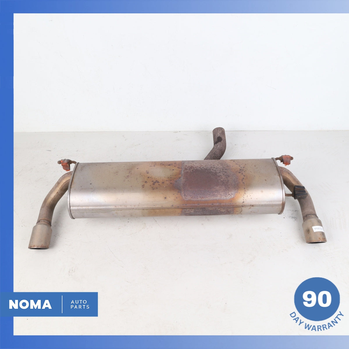 14-17 Land Rover Range Rover Evoque L538 Rear Dual Exhaust Muffler Assembly OEM - photo 1
