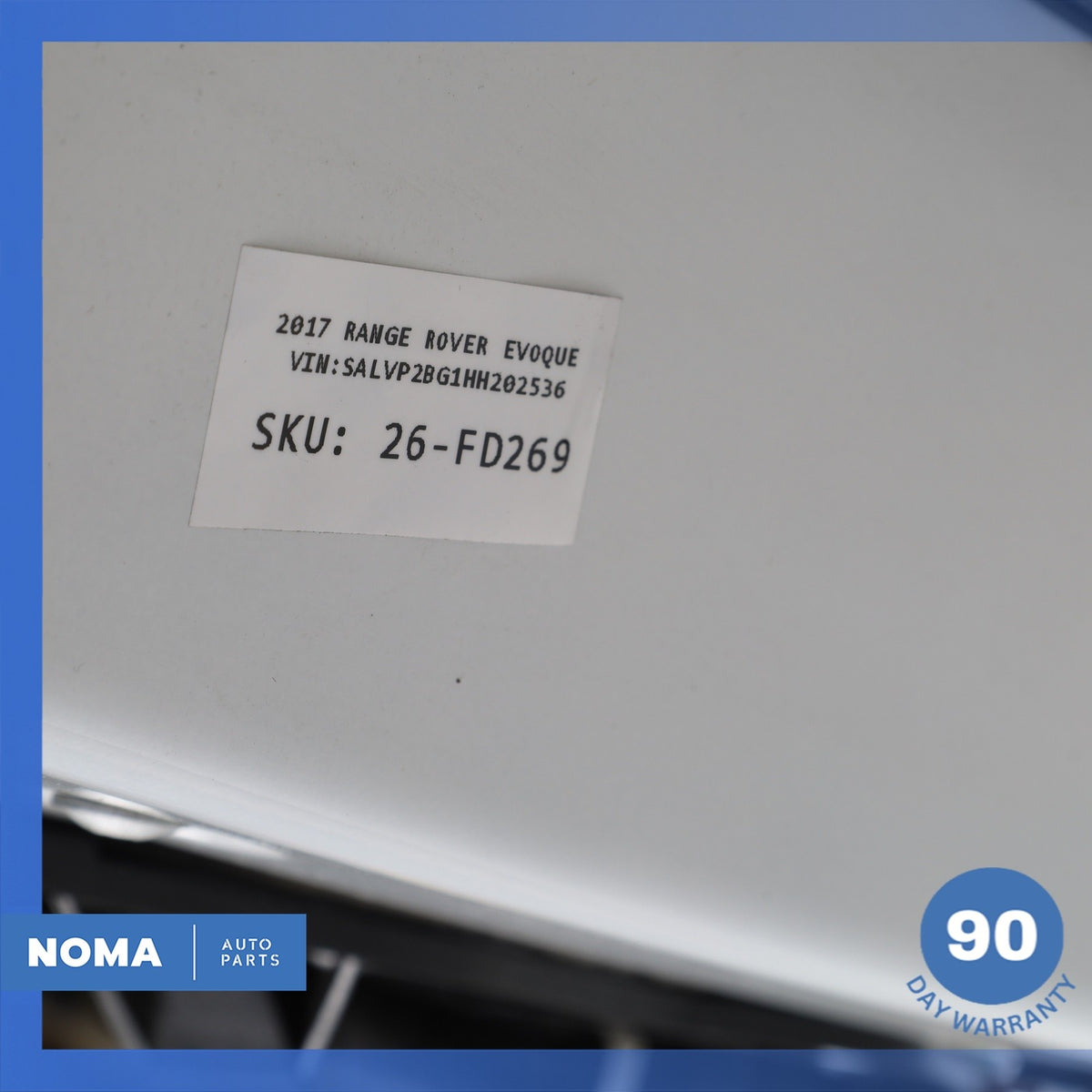 12-19 LR Range Rover Evoque L538 4DR Rear Right Side Door Panel Shell White OEM - photo 16