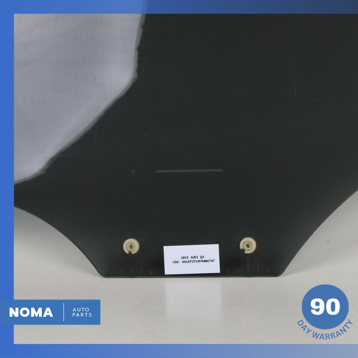 13-18 Audi 8U Q3 Rear Left Driver Side Door Window Glass 8U0845205C OEM - photo 2