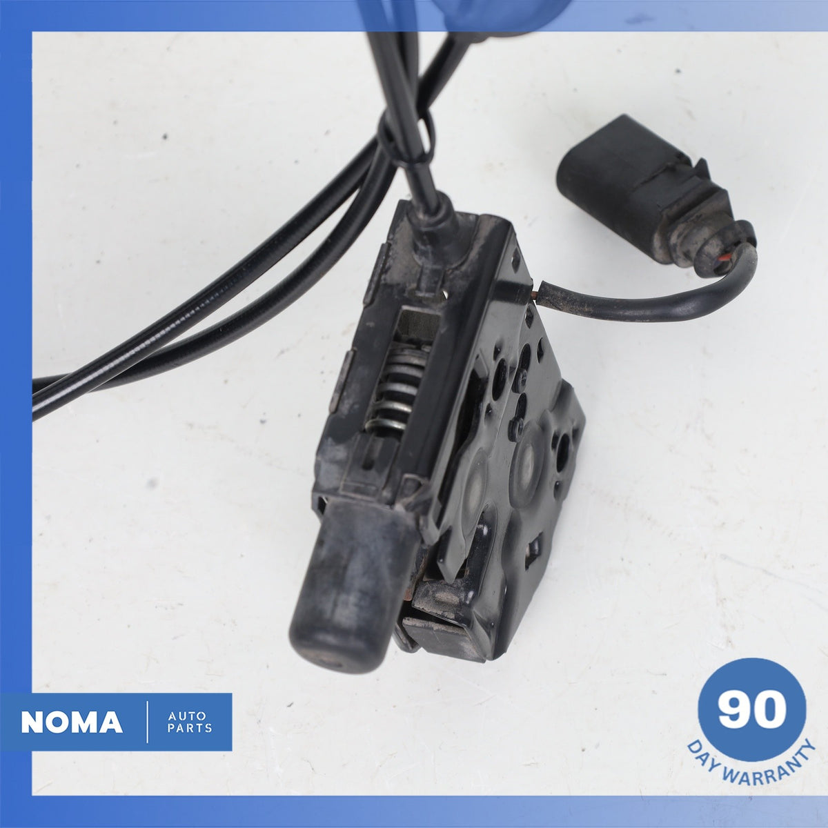 15-16 Audi 8UB 8UG Q3 Right & Left Side Hood Lock Latch w/ Handle 8U0823509 OEM - photo 3