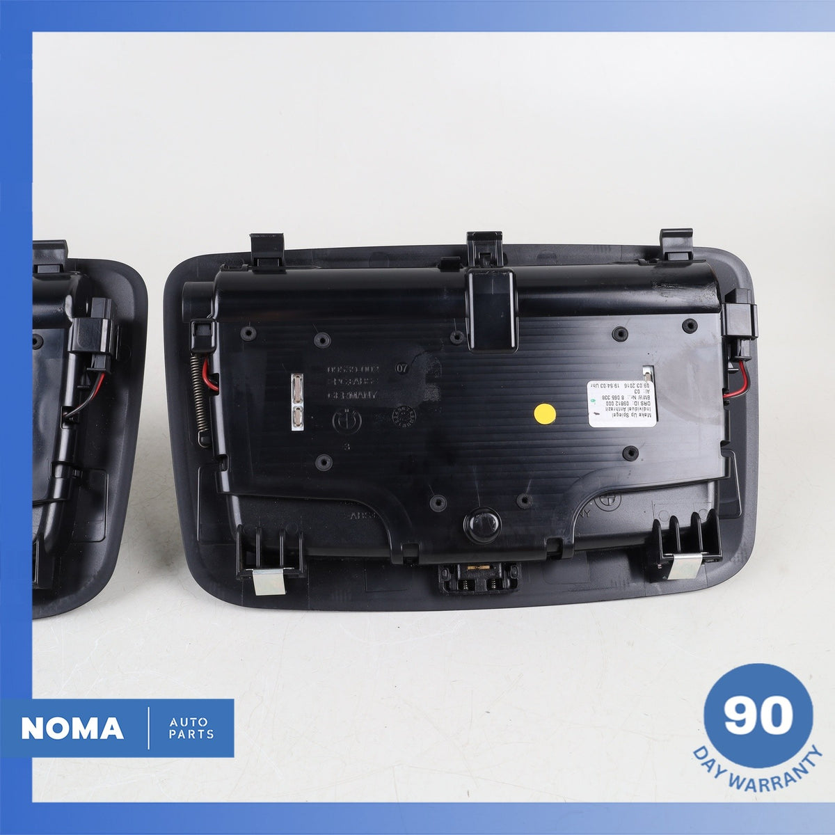 BMW G12 740i Rear Overhead Vanity Mirror w/ Lamp Set 51447355378 OEM - photo 12