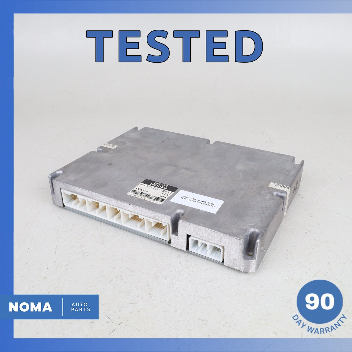 01-02 Jaguar X100 XKR XJR VDP 4.0 S/C ECU Engine Control Module Unit ECM OEM - photo 1
