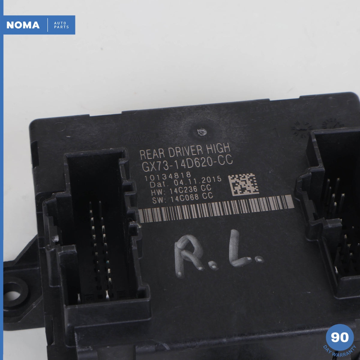 16-20 Jaguar X260 XF Rear Left Driver Side Door Module Unit GX7314D620CC OEM - photo 3