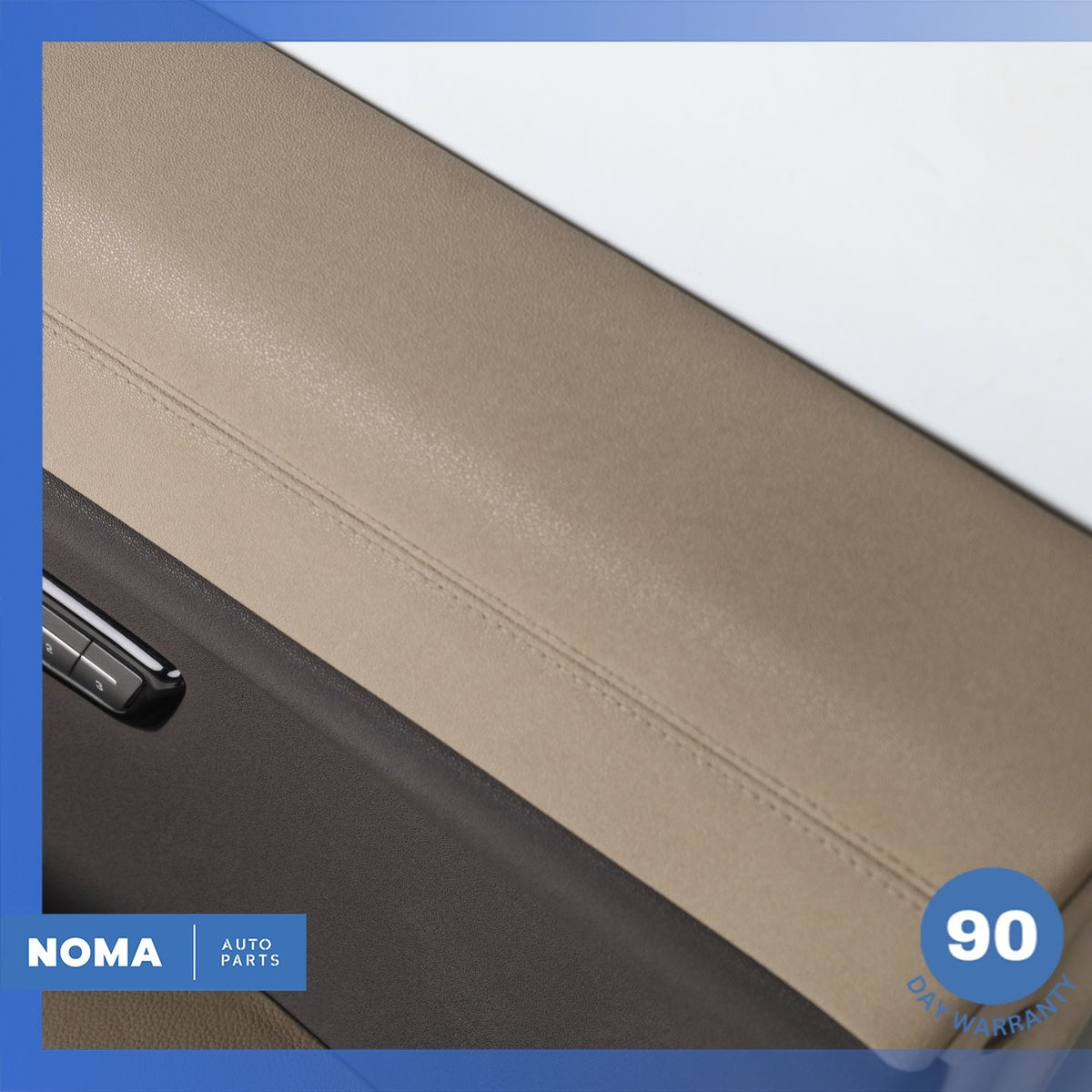 12-19 Range Rover Evoque L538 4DR Front Right Door Trim Panel Assembly Beige OEM - photo 11