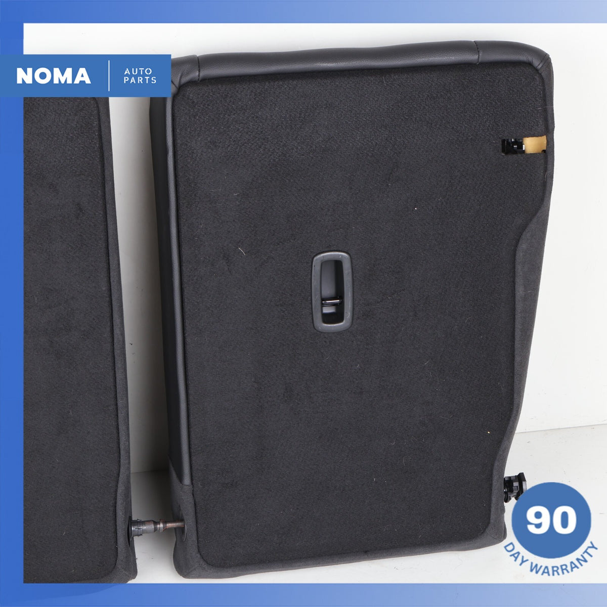 12-15 Range Rover Evoque L538 Rear Left & Right Upper Seat Cushion Set Black OEM - photo 11