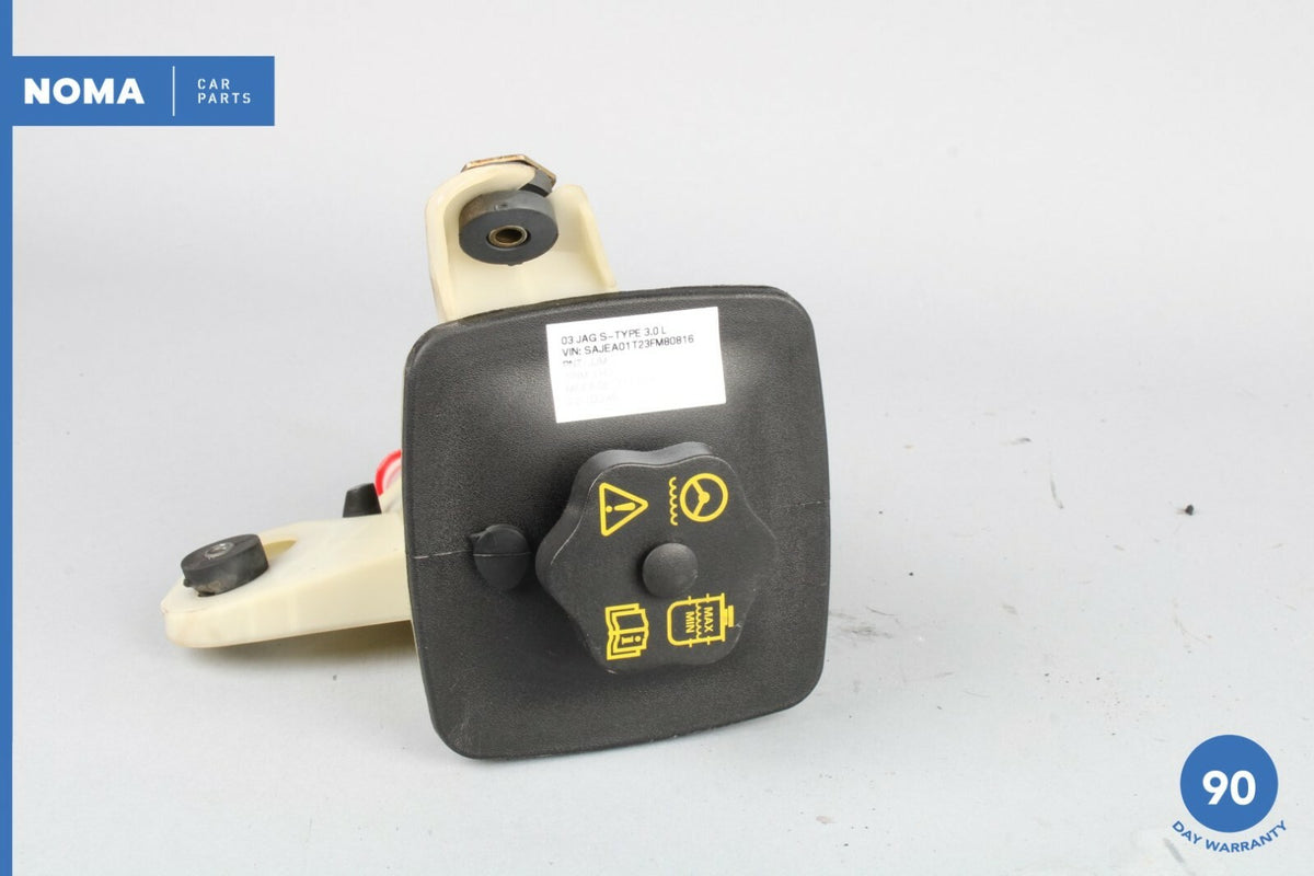 03-08 Jaguar S-Type X202 Power Steering Fluid Reservoir Tank XW433R700AC OEM - photo 1
