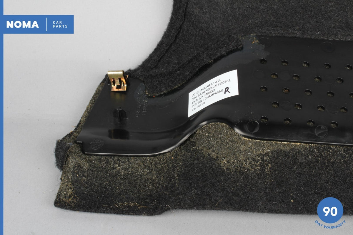 09-15 Jaguar XF XFR X250 Front Right Passenger Side Seat Carpet Trim PVJ OEM - photo 12
