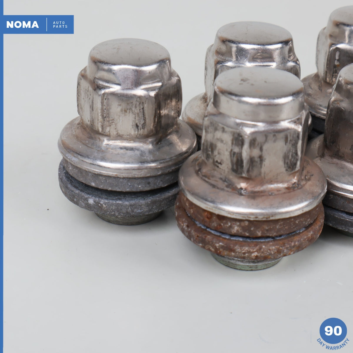 00-08 Jaguar S-Type X200 X202 X204 Wheel Lug Nuts Bolts Set of 5 1X431012AA OEM - photo 4