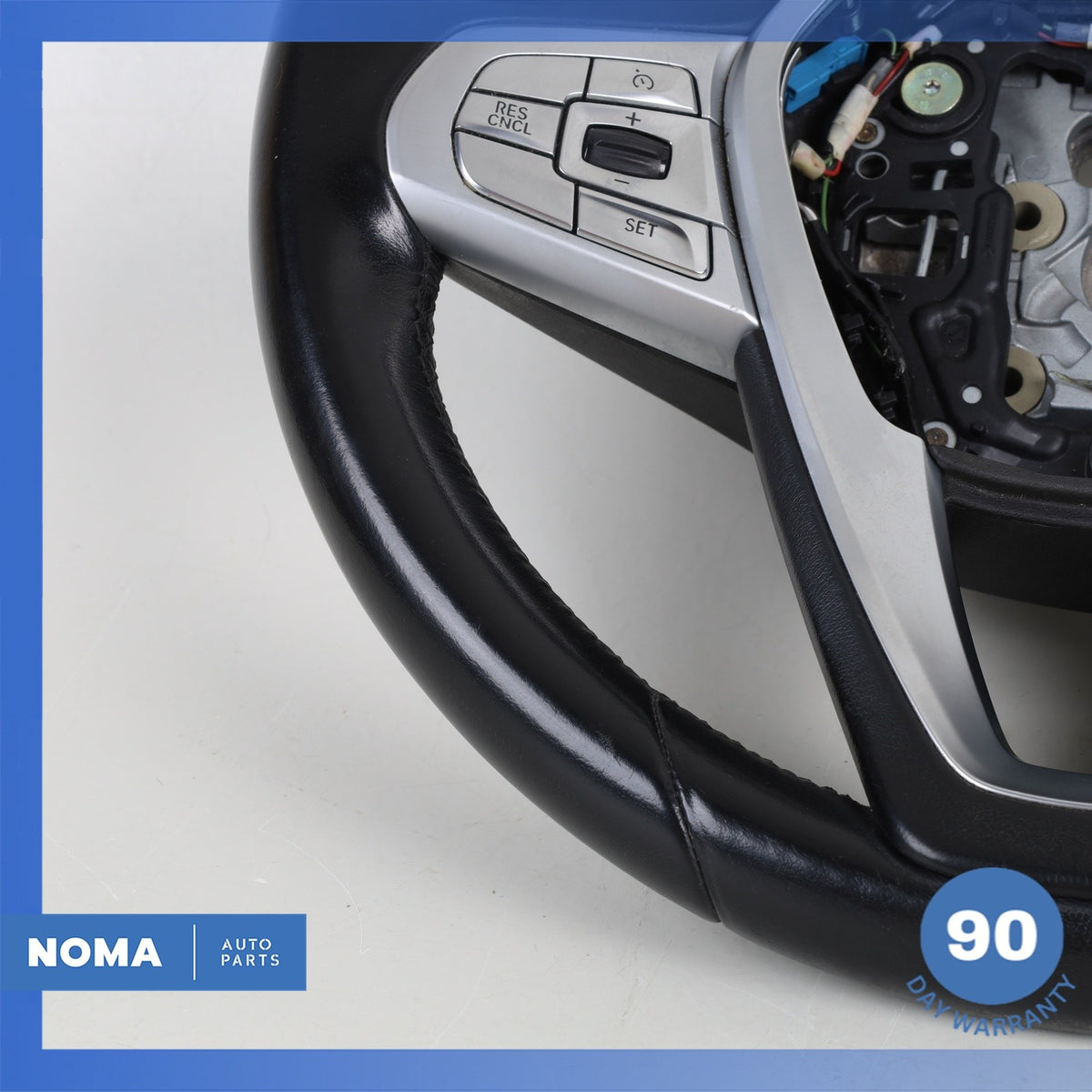 16-22 BMW G12 740i 840i 540i Sport Steering Wheel Black 32306871732 OEM 76k - photo 9