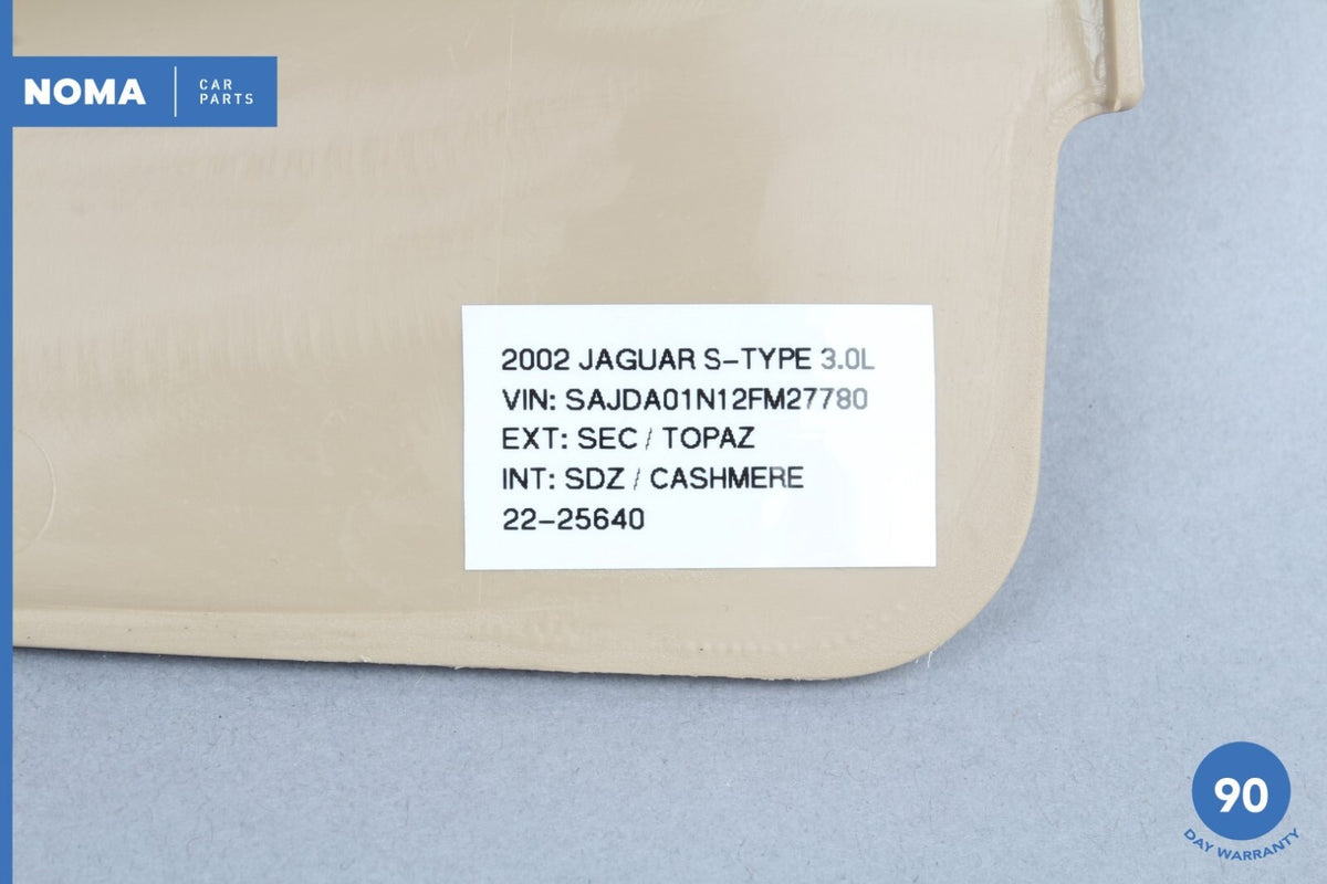 00-02 Jaguar S-Type X200 Front Right Passenger Side Seat Cover Set of 5 SDZ OEM - photo 15