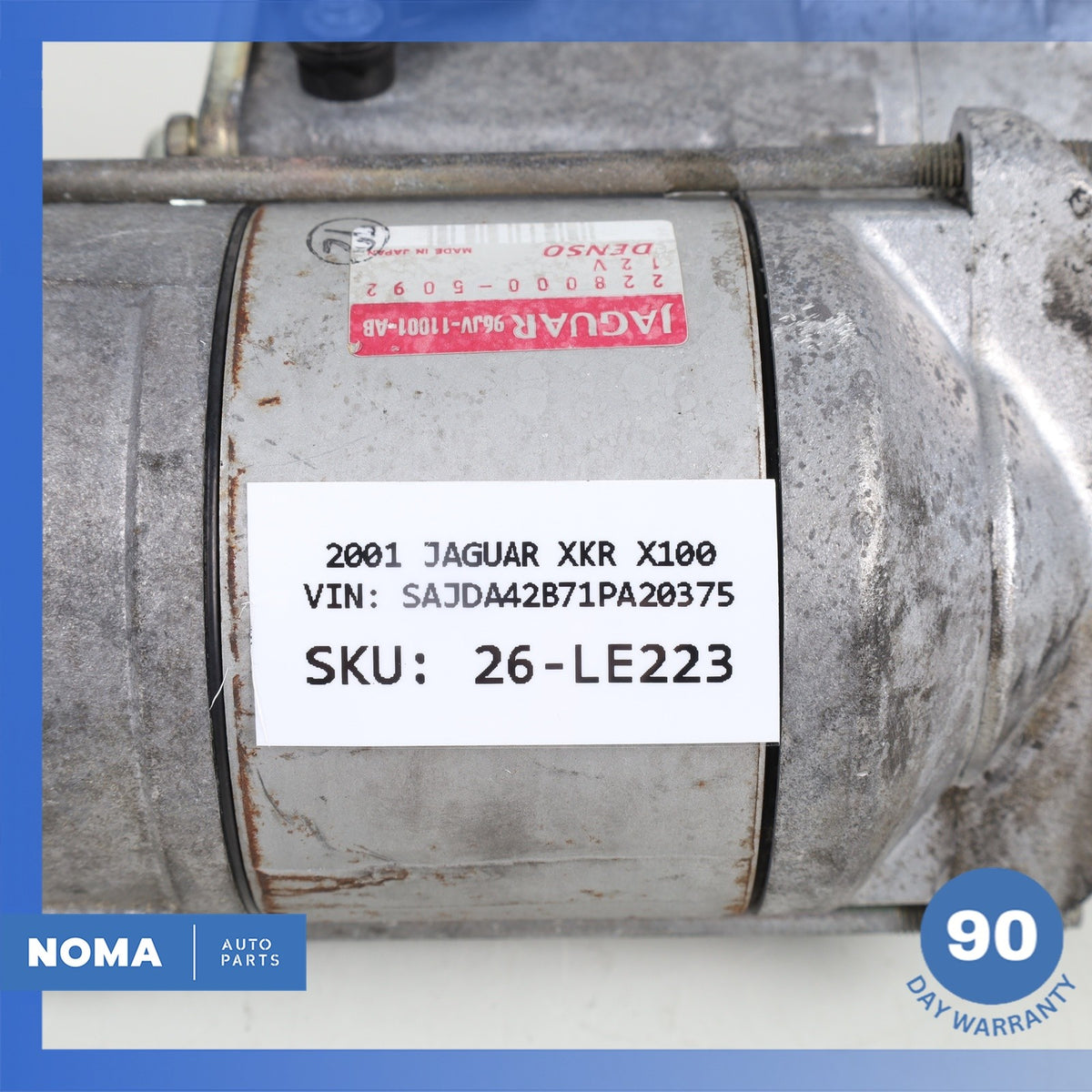 97-10 Jaguar X100 XKR XF XJR S-Type Engine Motor Starter 96JV11001AB OEM 82k - photo 13