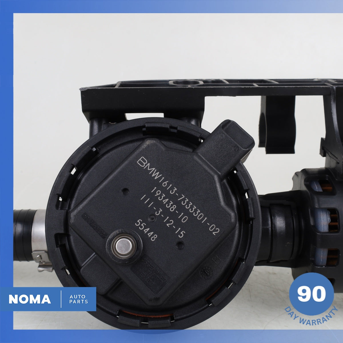 BMW G12 740i Fuel Gas Leak Detection Pump w/ Breather Hose OEM 76k - photo 9