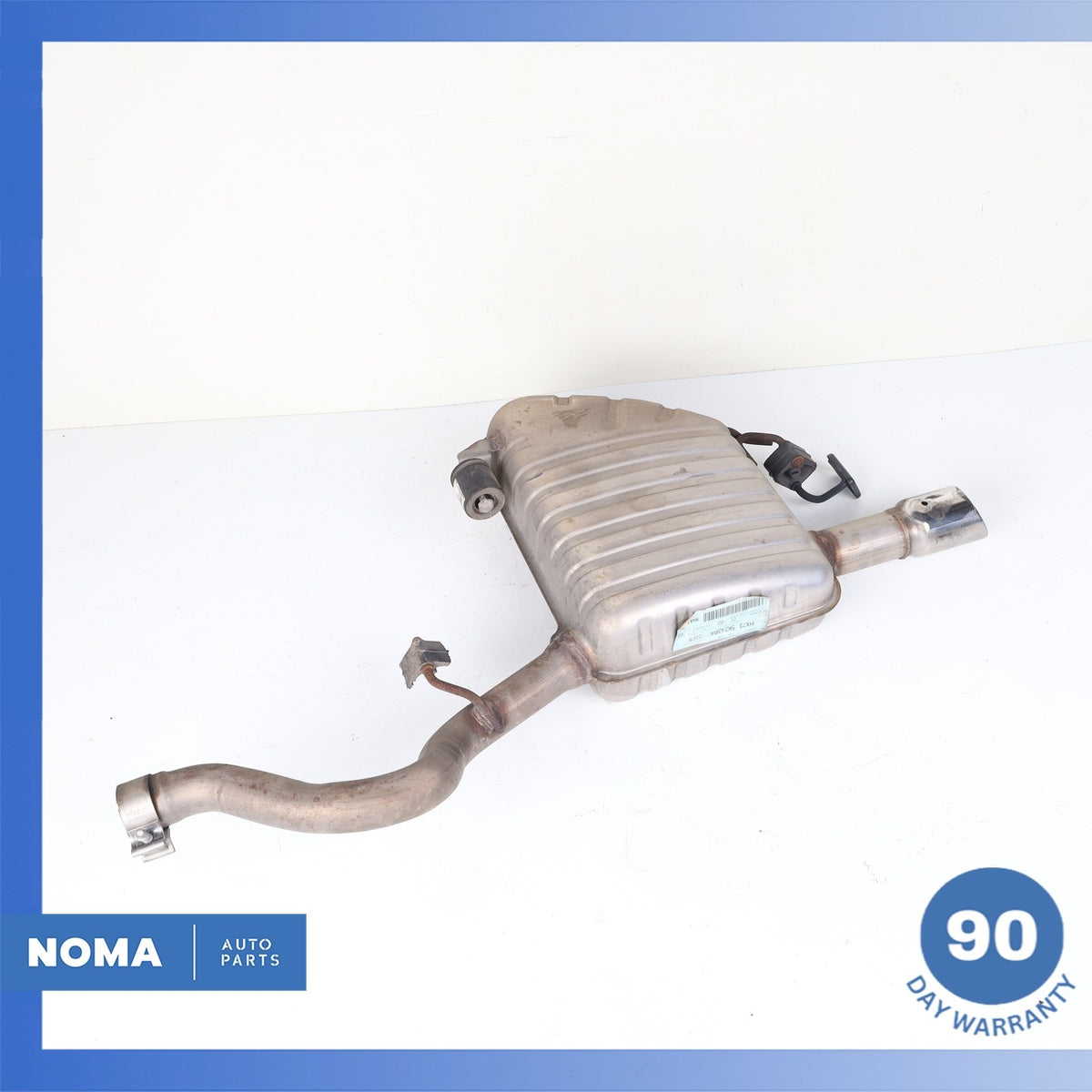 17-20 Jaguar X760 XE 2.0 Rear Left Driver Side Exhaust Silencer Muffler OEM 50k - photo 8