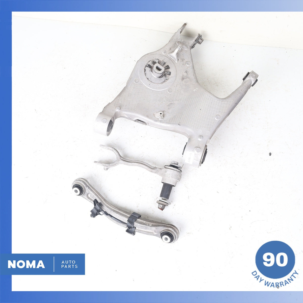17-24 Jaguar X760 XE XF Rear Left Lower Side Suspension Control Arm Set OEM 64k - photo 2