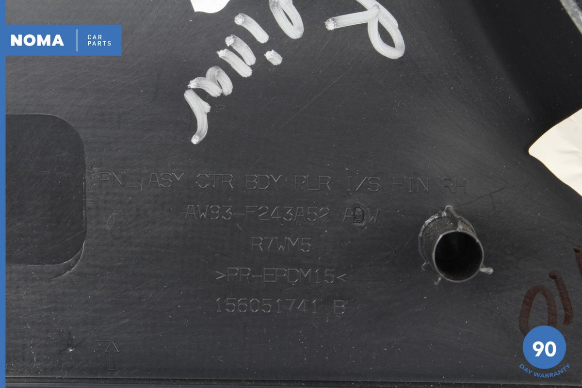 10-15 Jaguar XJL X351 Right Passenger Side Lower B Pillar Trim Cover JMN OEM - photo 10