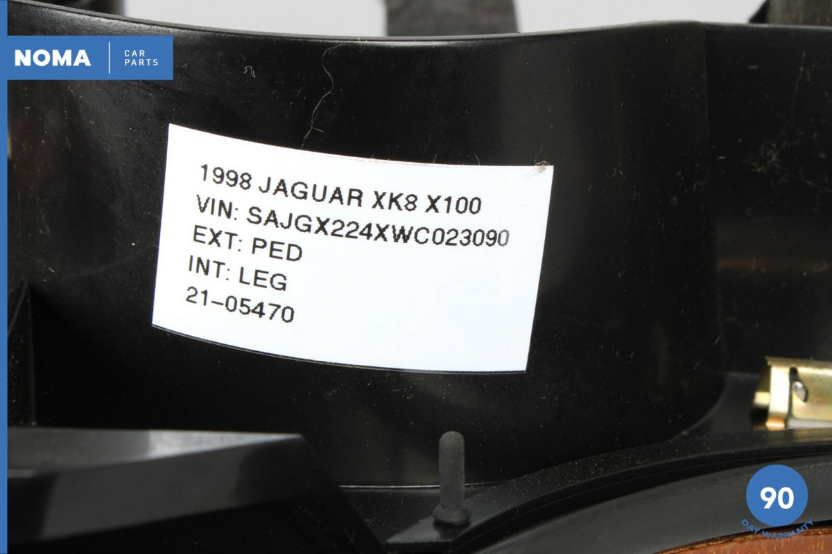 97-98 Jaguar XK8 X100 Left Side Dashboard Instrument Cluster Bezel w/ Switch OEM - photo 12