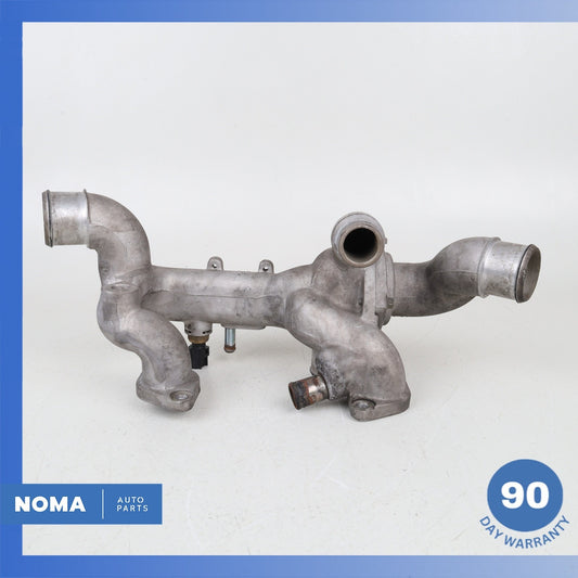06-09 LR Range Rover Sport L320 XK Engine Thermostat Housing Tube LR003523  OEM - photo 1