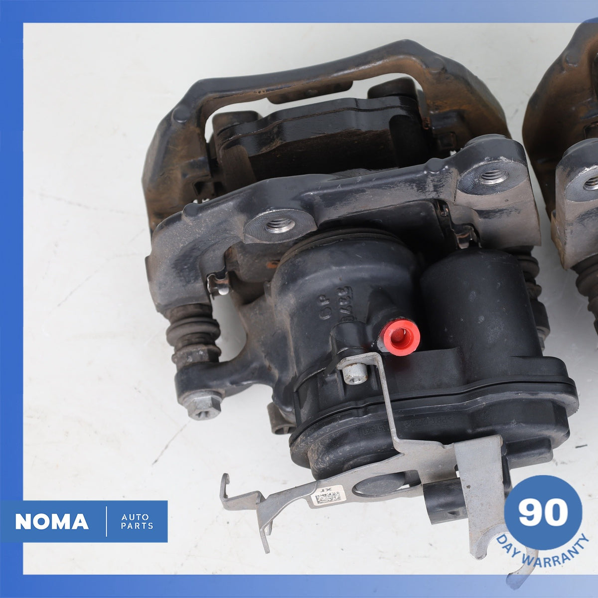 16-22 BMW G12 740i 840i 640i 540i Rear Left & Right Brake Caliper Set OEM 76k - photo 14