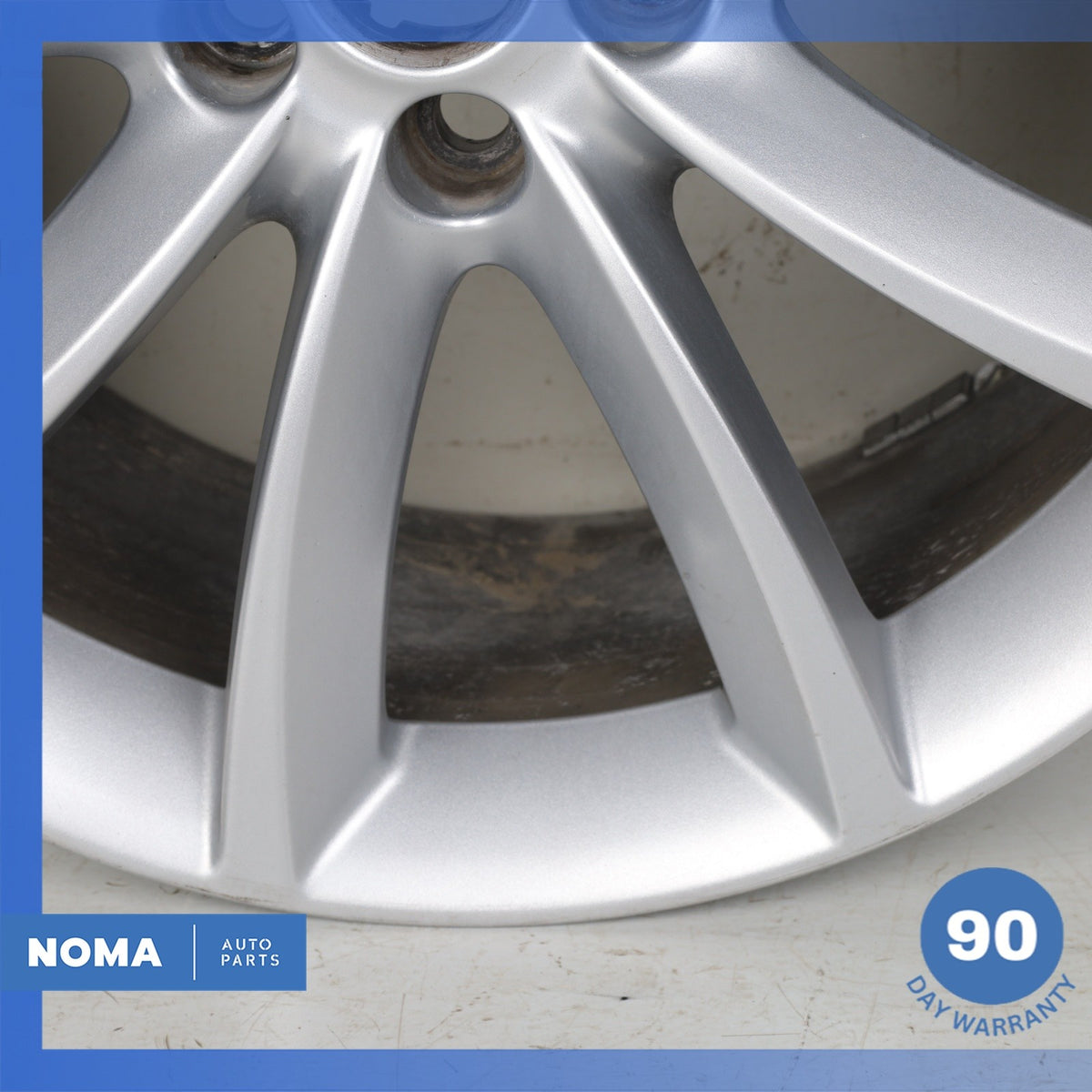 14-24 Jaguar X152 F-Type Propeller 8.5 x R19 19" Front Wheel Rim Silver OEM - photo 5
