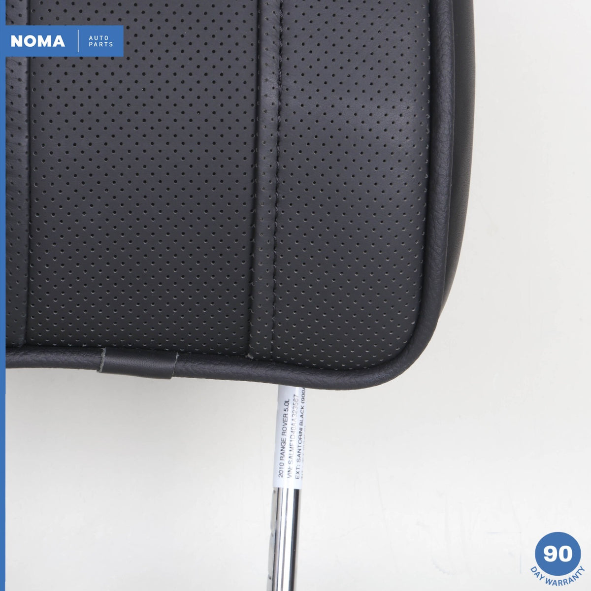 10-12 Land Rover Range Rover L322 Front Left Side Headrest Head Rest Black OEM - photo 5