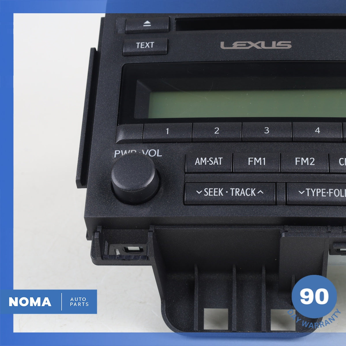 14-17 Lexus ZWA10 CT200h Dashboard AM FM CD Radio Player Receiver 8612076051 OEM - photo 5