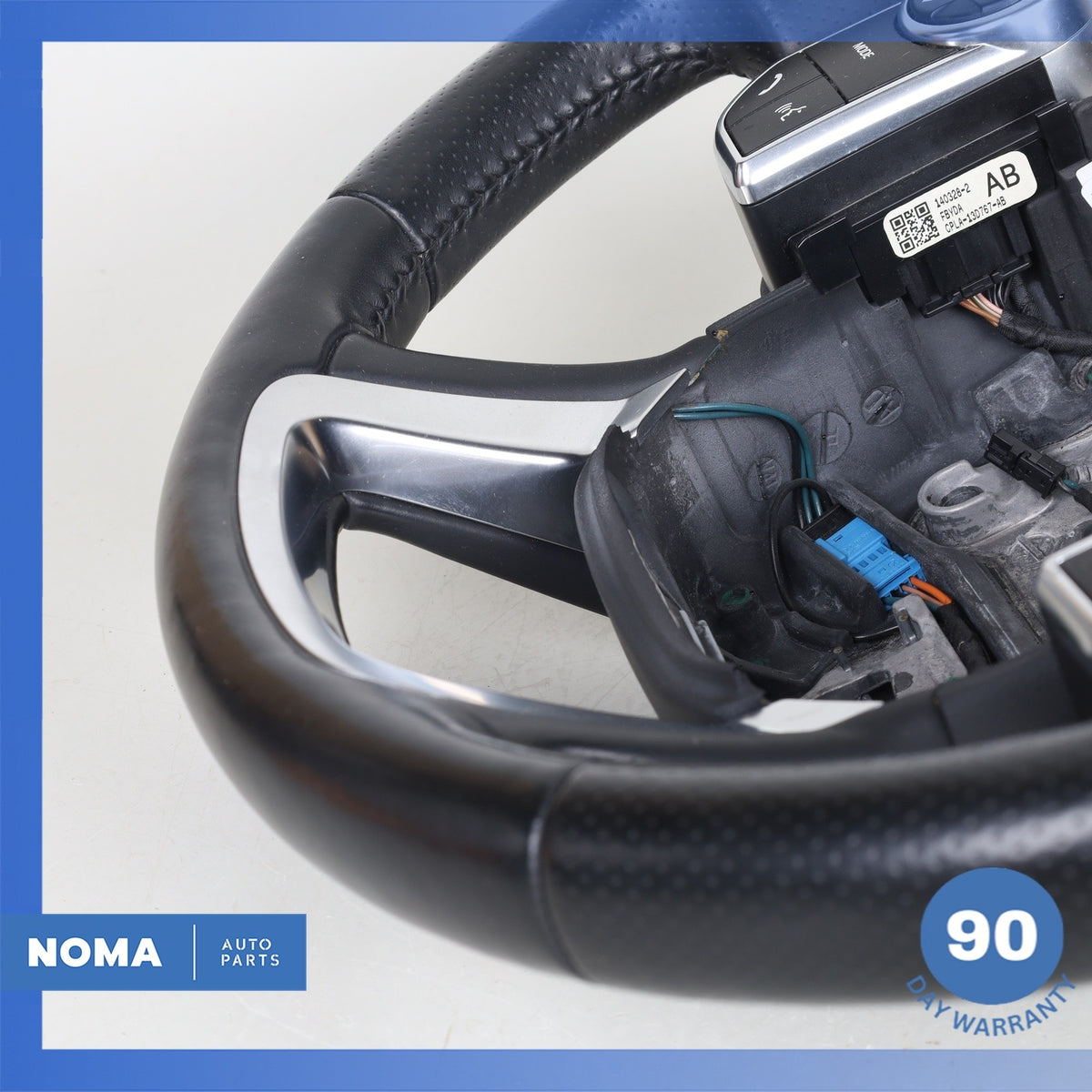 14-22 LR Range Rover Sport L494 Leather Heated Steering Wheel w/ Switches OEM - photo 14
