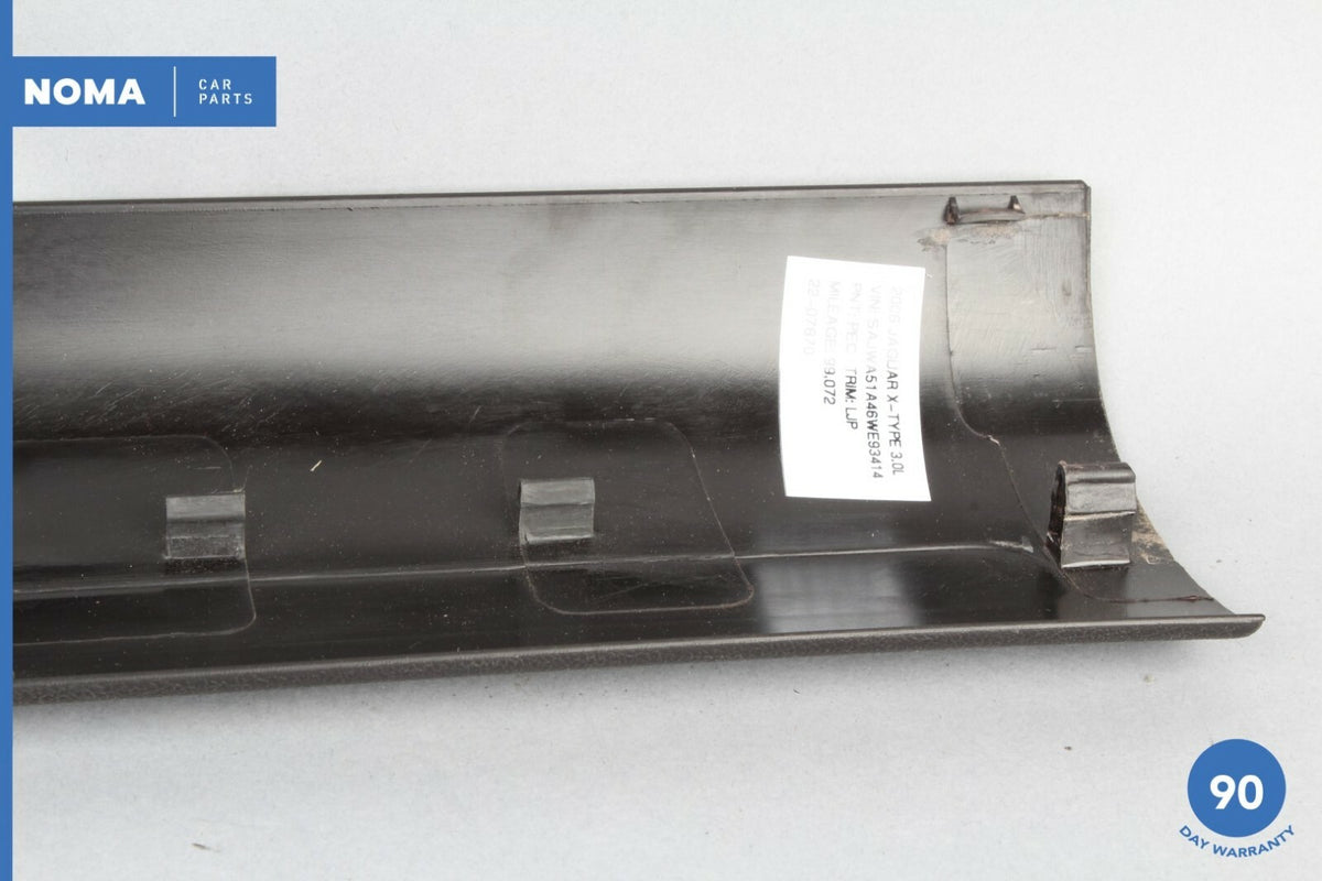 02-08 Jaguar X-Type X400 Front Left or Right Door Step Scuff Plate Trim LEG OEM - photo 8