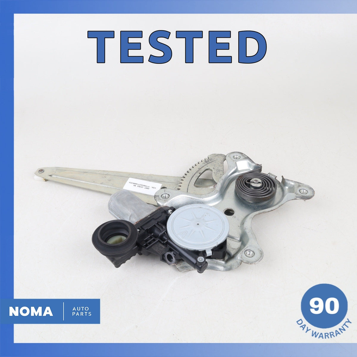 Lexus MHU33 Rear Right Window Regulator w/ Motor OEM - photo 1