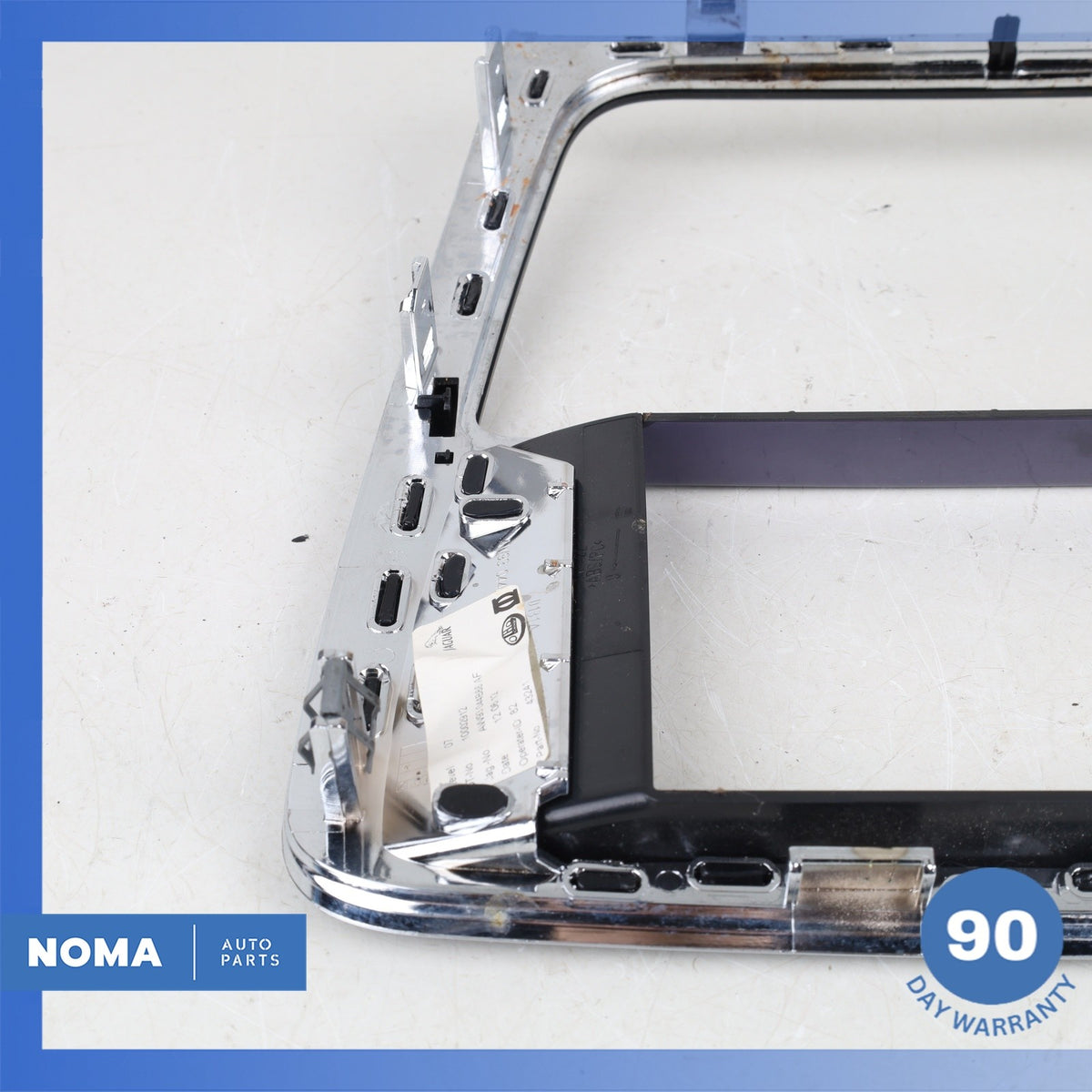 10-15 Jaguar X351 XJ XJR Center Radio Climate Control Bezel Trim C2D18192 OEM - photo 11