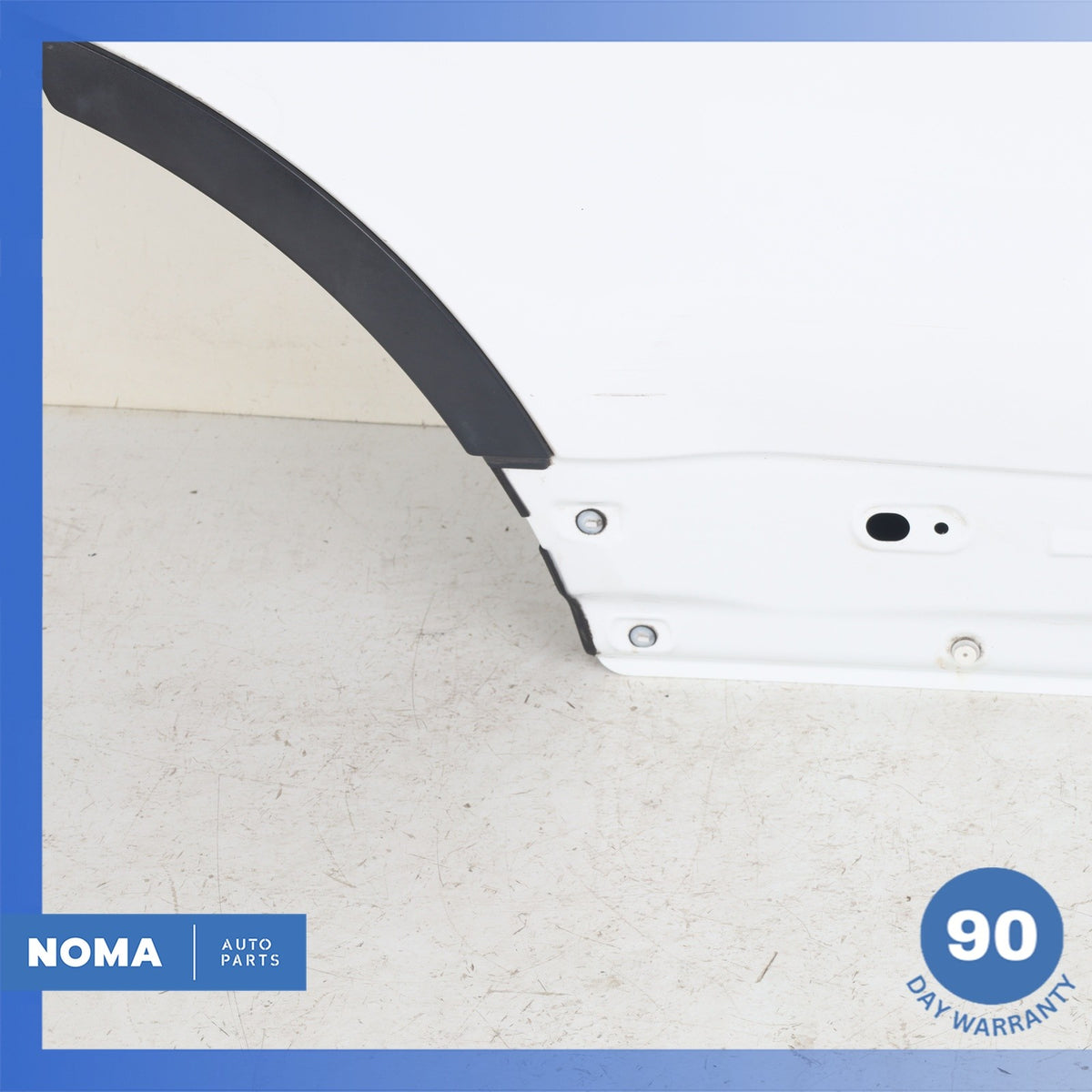 12-19 LR Range Rover Evoque L538 4DR Rear Right Side Door Panel Shell White OEM - photo 5