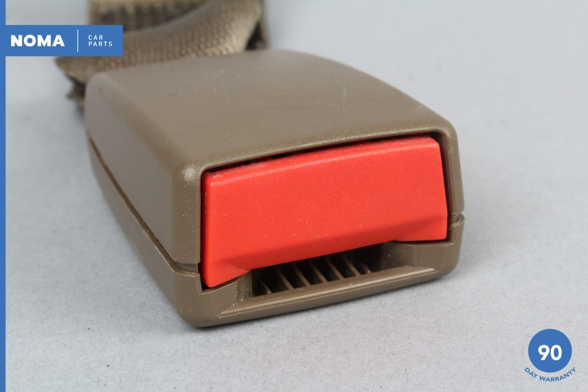 06-09 Jaguar XJ8 XJR VDP X350 X358 Rear Center Seat Belt Buckle AMB Mocha OEM - photo 5
